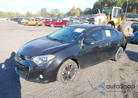 2016 Toyota Corolla S Plus из США, поврежденный, VIN 2T1BURHE1GC715127